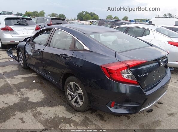 19XFC2F61KE017876 2019 HONDA CIVIC Blue Հետևի ձախ