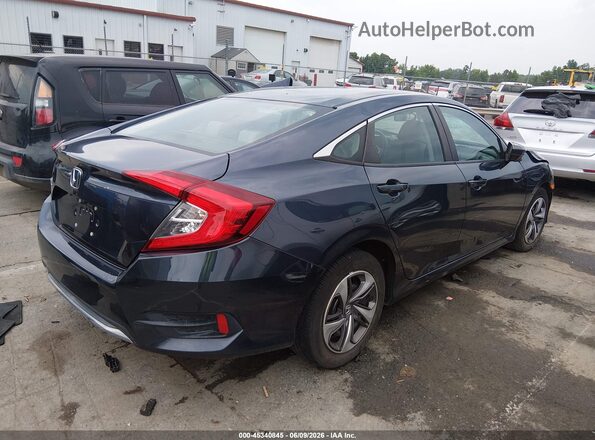 19XFC2F61KE017876 2019 HONDA CIVIC Blue Հետևի աջ