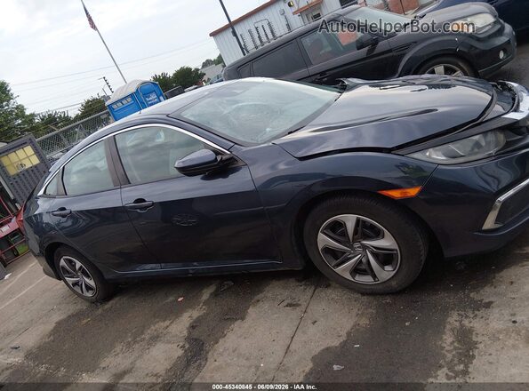 19XFC2F61KE017876 2019 HONDA CIVIC Blue Սալոնի հետևի տեսք