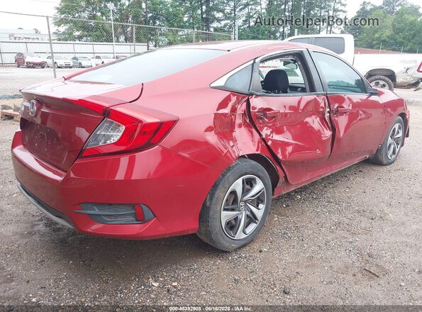 19XFC2F61KE039392 2019 HONDA CIVIC Red 