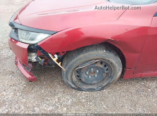 19XFC2F61KE039392 2019 HONDA CIVIC Red 
