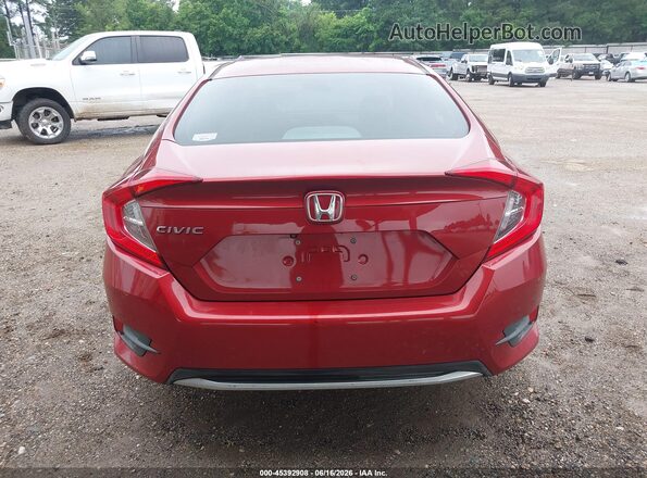 19XFC2F61KE039392 2019 HONDA CIVIC Red 