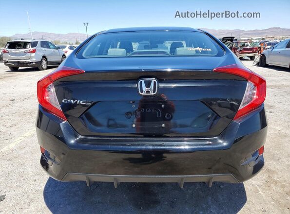 19XFC2F61KE205426 2019 HONDA CIVIC Black Widok z tyłu