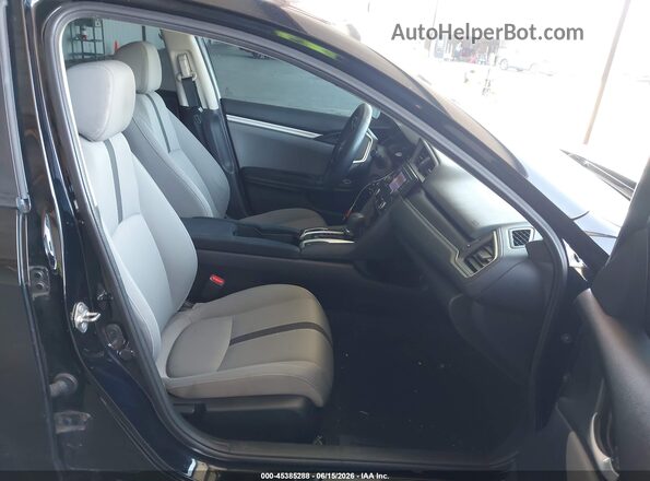 19XFC2F61KE206933 2019 HONDA CIVIC Черный Вид салона спереди
