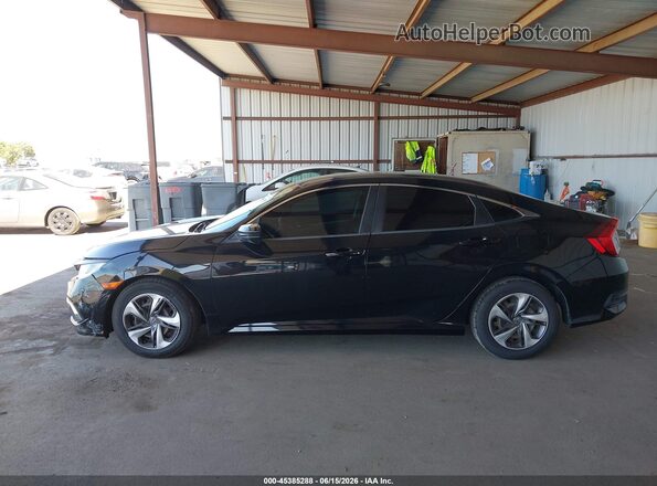 19XFC2F61KE206933 2019 HONDA CIVIC Черный Панорамный вид салона 360°