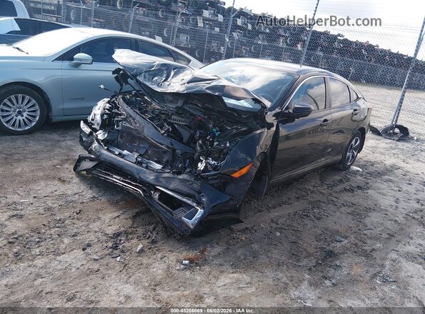 19XFC2F61LE004014 2020 HONDA CIVIC Черный Передняя левая четверть