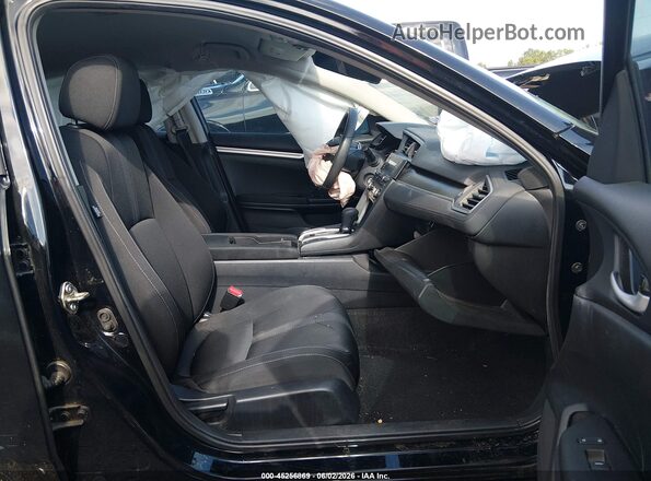19XFC2F61LE004014 2020 HONDA CIVIC Черный Вид салона спереди