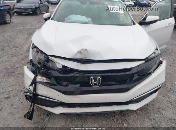 19XFC2F61LE009780 2020 HONDA CIVIC Белый Вид спереди