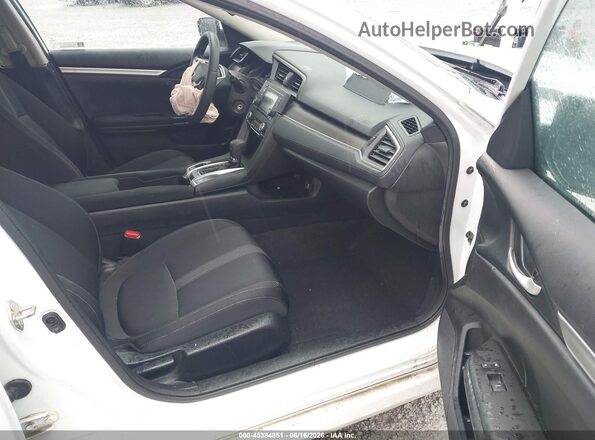 19XFC2F61LE009780 2020 HONDA CIVIC Белый Вид салона спереди
