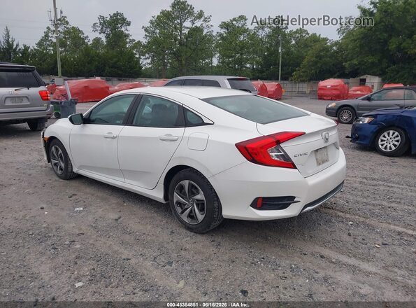19XFC2F61LE009780 2020 HONDA CIVIC Белый Задняя левая четверть