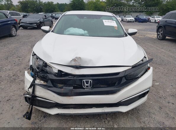 19XFC2F61LE009780 2020 HONDA CIVIC Белый Вид щитка приборов
