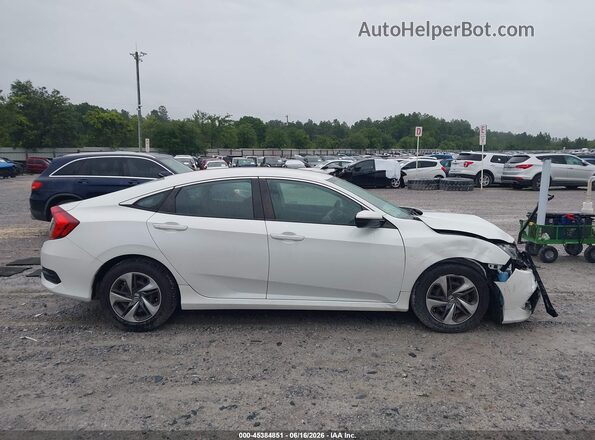 19XFC2F61LE009780 2020 HONDA CIVIC Белый Вид задней части салона
