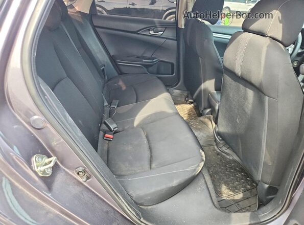 19XFC2F61LE013926 2020 HONDA CIVIC Gray უკანა სავარძლების ხედი