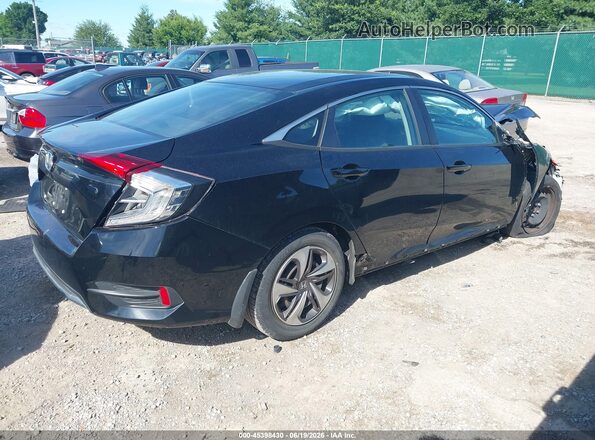 19XFC2F61ME001101 2021 HONDA CIVIC Black უკანა მარჯვენა