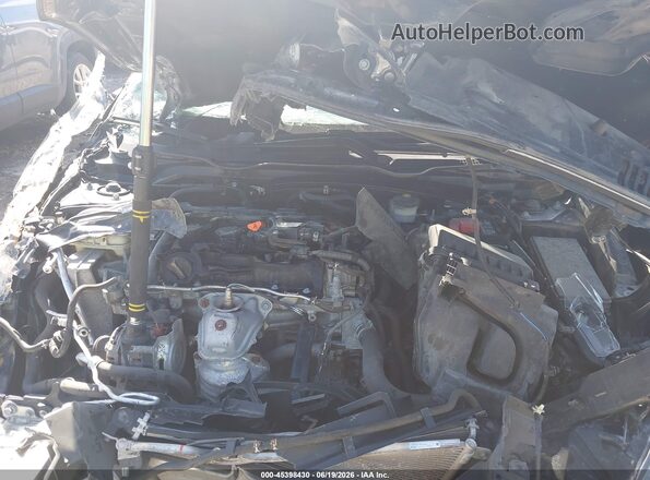 19XFC2F61ME001101 2021 HONDA CIVIC Black ძრავის განყოფილების ხედი