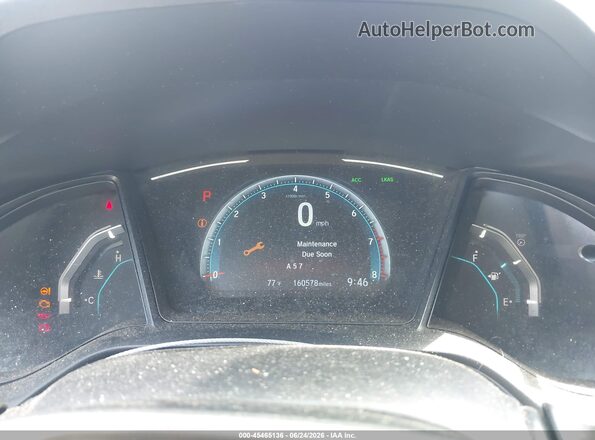 19XFC2F62KE029695 2019 HONDA CIVIC Blue Vista de los asientos traseros