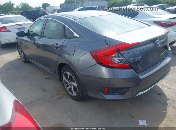 19XFC2F62KE031060 2019 HONDA CIVIC Gray Задня ліва чверть