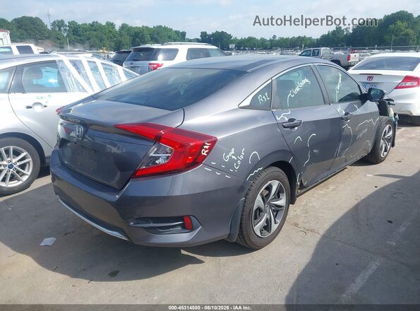 19XFC2F62KE031060 2019 HONDA CIVIC Gray Задня права чверть