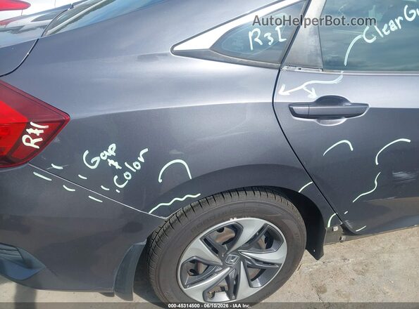 19XFC2F62KE031060 2019 HONDA CIVIC Gray 