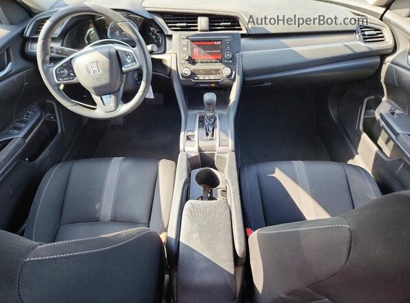 19XFC2F62KE200588 2019 HONDA CIVIC Black წინა პანელის ხედი