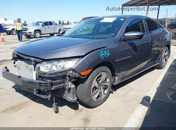 19XFC2F62LE012901 2020 HONDA CIVIC Серый Передняя левая четверть