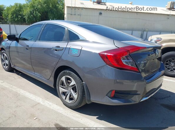 19XFC2F62LE012901 2020 HONDA CIVIC Серый Задняя левая четверть
