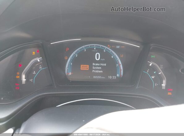 19XFC2F62LE012901 2020 HONDA CIVIC Серый Вид задних сидений