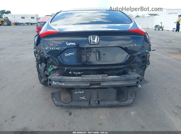 19XFC2F63HE047826 2017 HONDA CIVIC Черный Вид спереди
