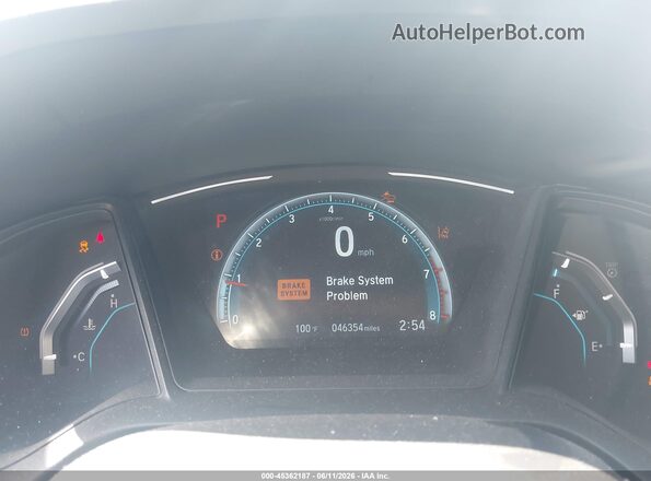 19XFC2F63HE047826 2017 HONDA CIVIC Черный Вид задних сидений