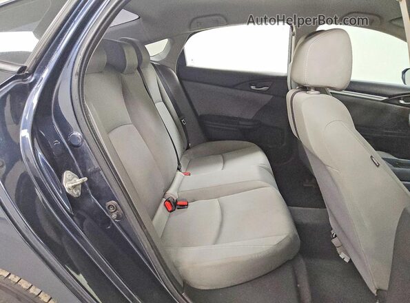 19XFC2F63KE006362 2019 HONDA CIVIC Blue Vista de los asientos traseros