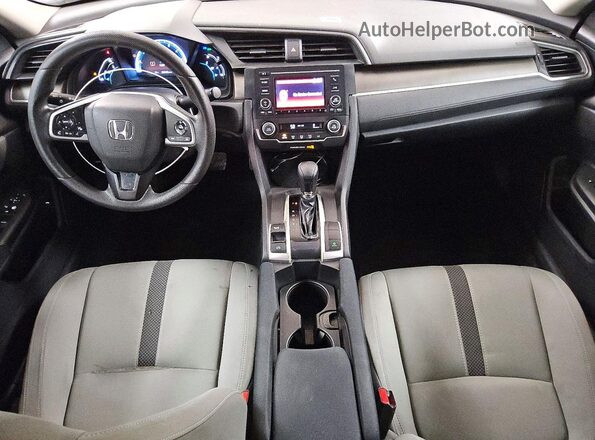 19XFC2F63KE006362 2019 HONDA CIVIC Blue Vista del salpicadero