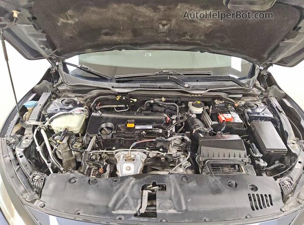 19XFC2F63KE006362 2019 HONDA CIVIC Blue Vista interior trasera