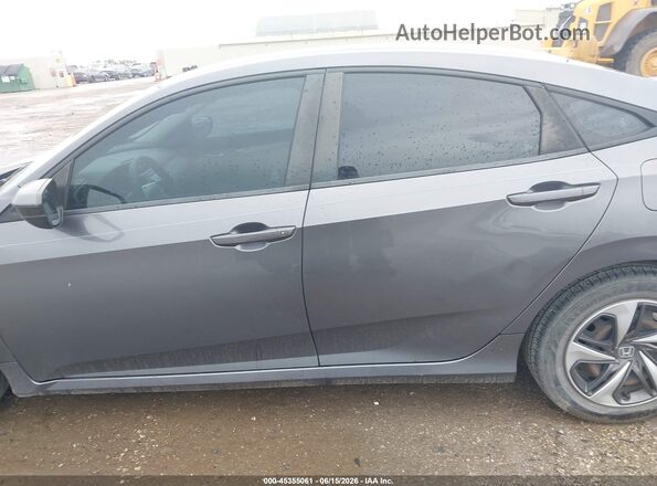 19XFC2F63KE026000 2019 HONDA CIVIC Gray 