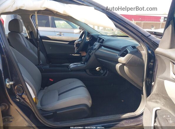 19XFC2F63KE035831 2019 HONDA CIVIC Серый Вид салона спереди