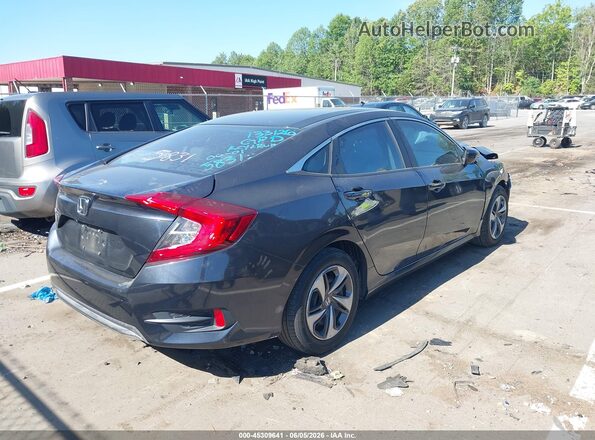 19XFC2F63KE035831 2019 HONDA CIVIC Серый Задняя правая четверть