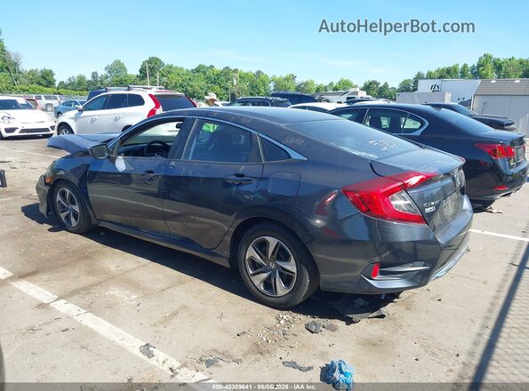 19XFC2F63KE035831 2019 HONDA CIVIC Серый Задняя левая четверть