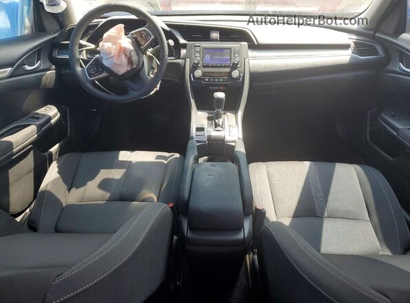 19XFC2F63KE036574 2019 HONDA CIVIC Blue Vista del salpicadero