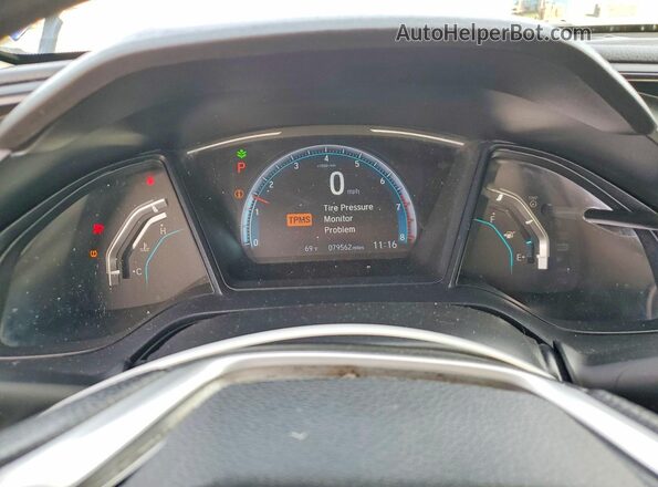19XFC2F63KE208263 2019 HONDA CIVIC Blue 