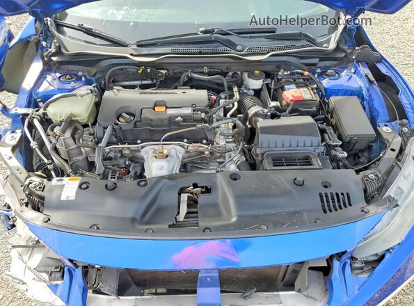 19XFC2F63KE208263 2019 HONDA CIVIC Blue 