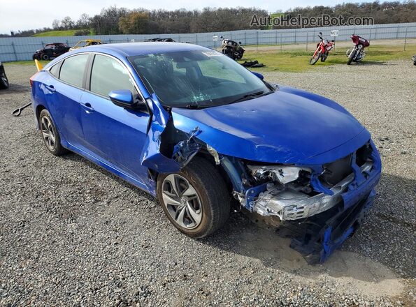 19XFC2F63KE208263 2019 HONDA CIVIC Blue 