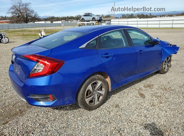 19XFC2F63KE208263 2019 HONDA CIVIC Blue 