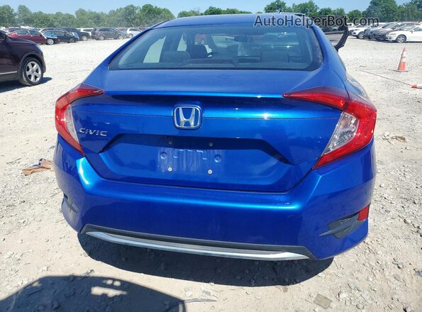 19XFC2F63LE027150 2020 HONDA CIVIC Blue Rear view