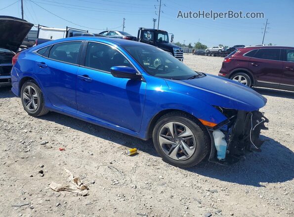 19XFC2F63LE027150 2020 HONDA CIVIC Blue Front right