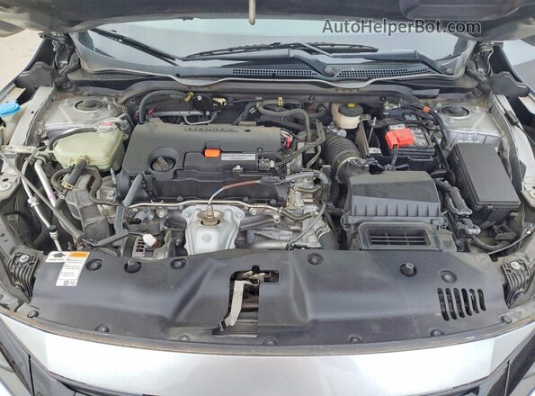 19XFC2F64LE004394 2020 HONDA CIVIC Gray Widok wnętrza z tyłu