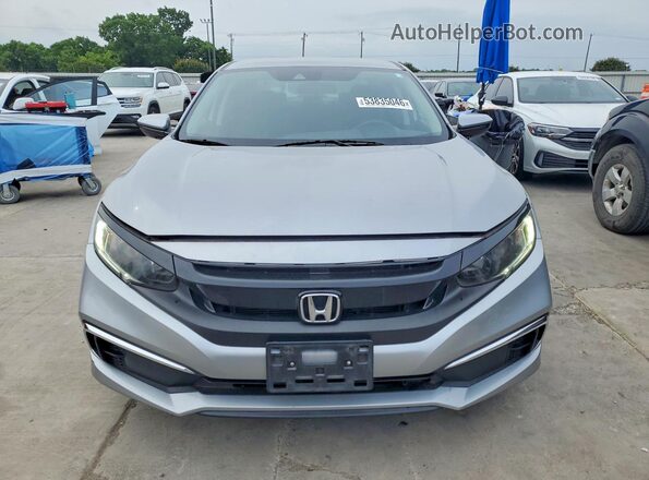 19XFC2F64LE004394 2020 HONDA CIVIC Gray Widok z przodu
