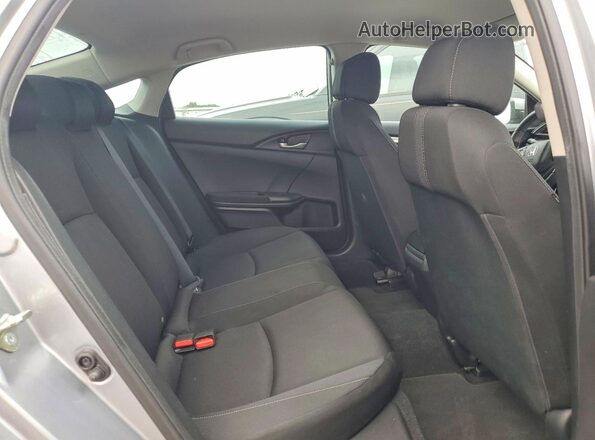19XFC2F64LE004394 2020 HONDA CIVIC Gray Widok tylnych siedzeń