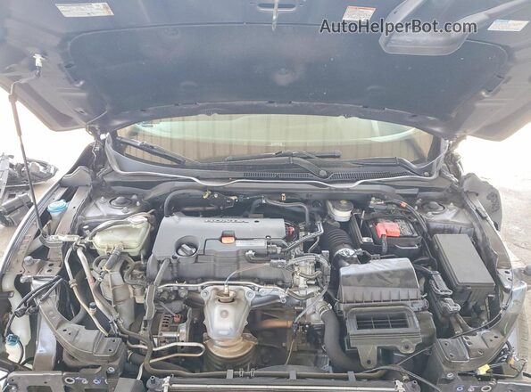 19XFC2F64LE209598 2020 HONDA CIVIC Gray Vista interior trasera