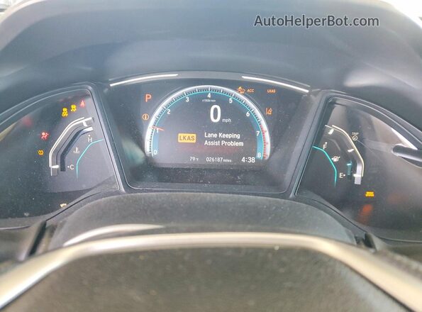 19XFC2F64LE209598 2020 HONDA CIVIC Gray Vista del cuadro de instrumentos