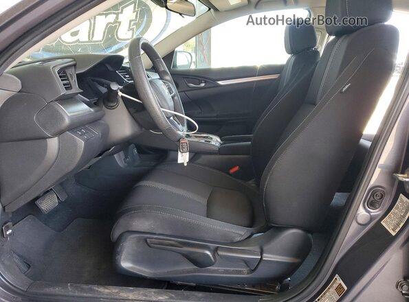 19XFC2F64LE209598 2020 HONDA CIVIC Gray Vista interior delantera