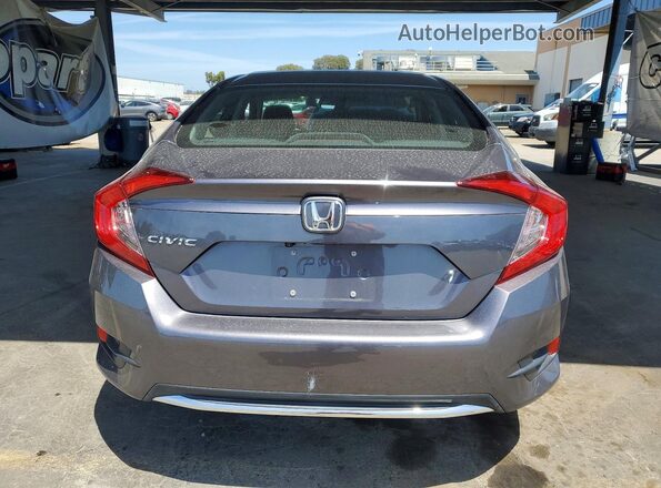 19XFC2F64LE209598 2020 HONDA CIVIC Gray Vista trasera